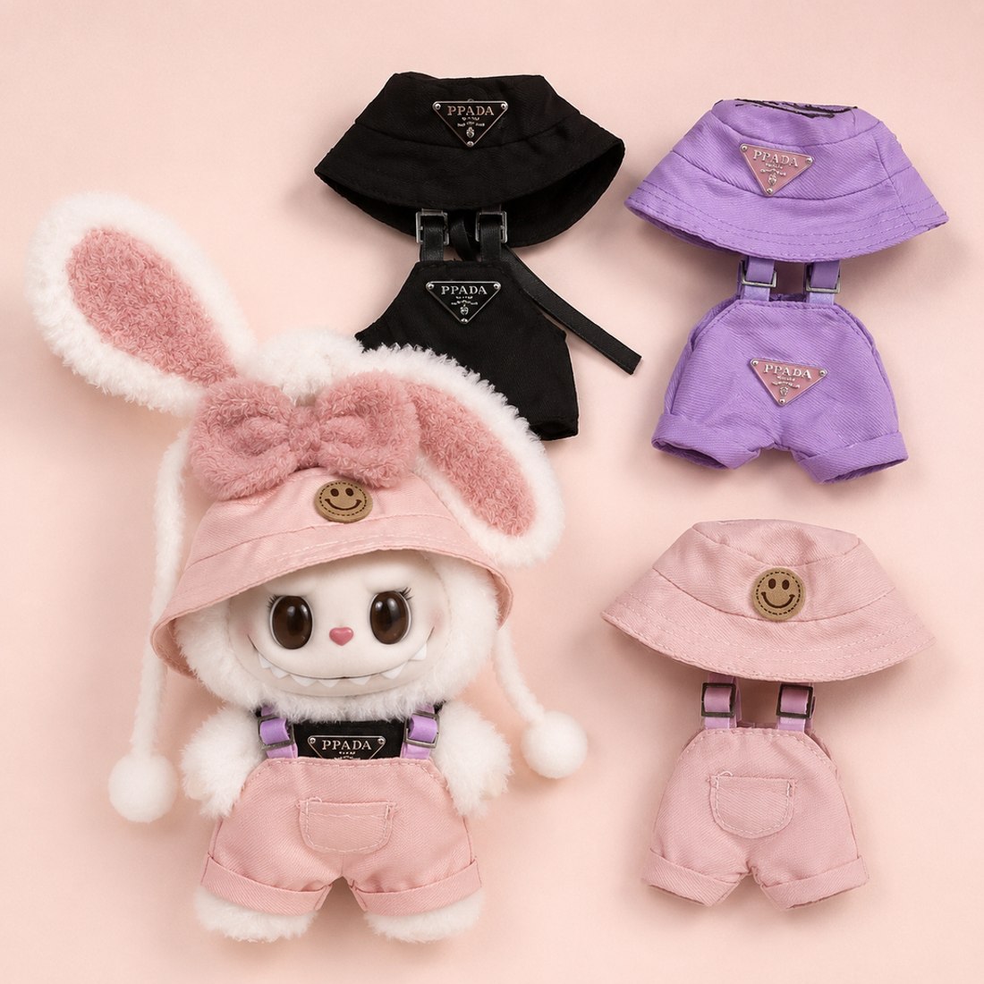 Collection of mini doll clothing sets for 10cm dolls
