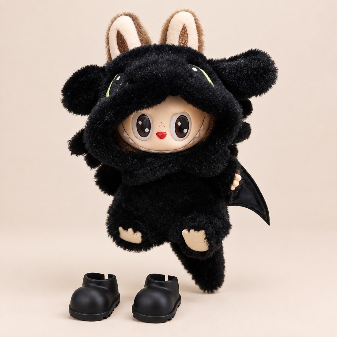 Monster dragon jumpsuit outfit for plush dolls